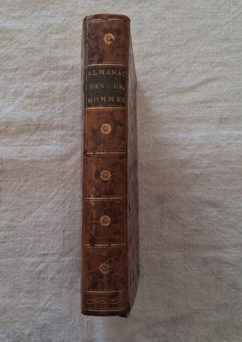 Le Petit Almanach De Nos Grands -hommes / 1788-photo-4