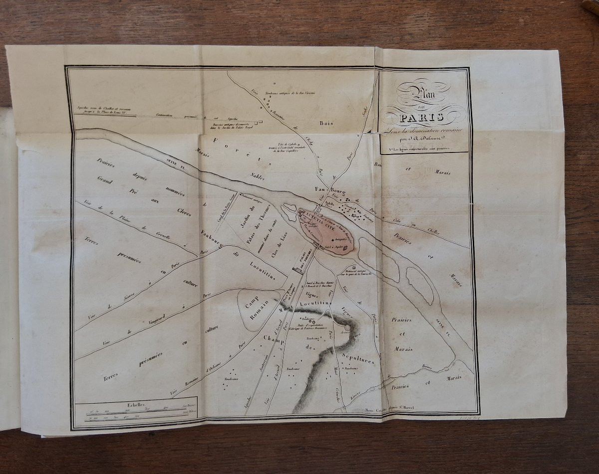 History Of Paris / Atlas- 1839-photo-2