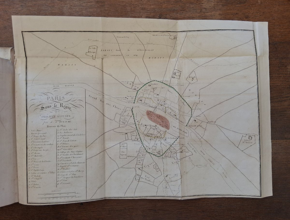 History Of Paris / Atlas- 1839-photo-3