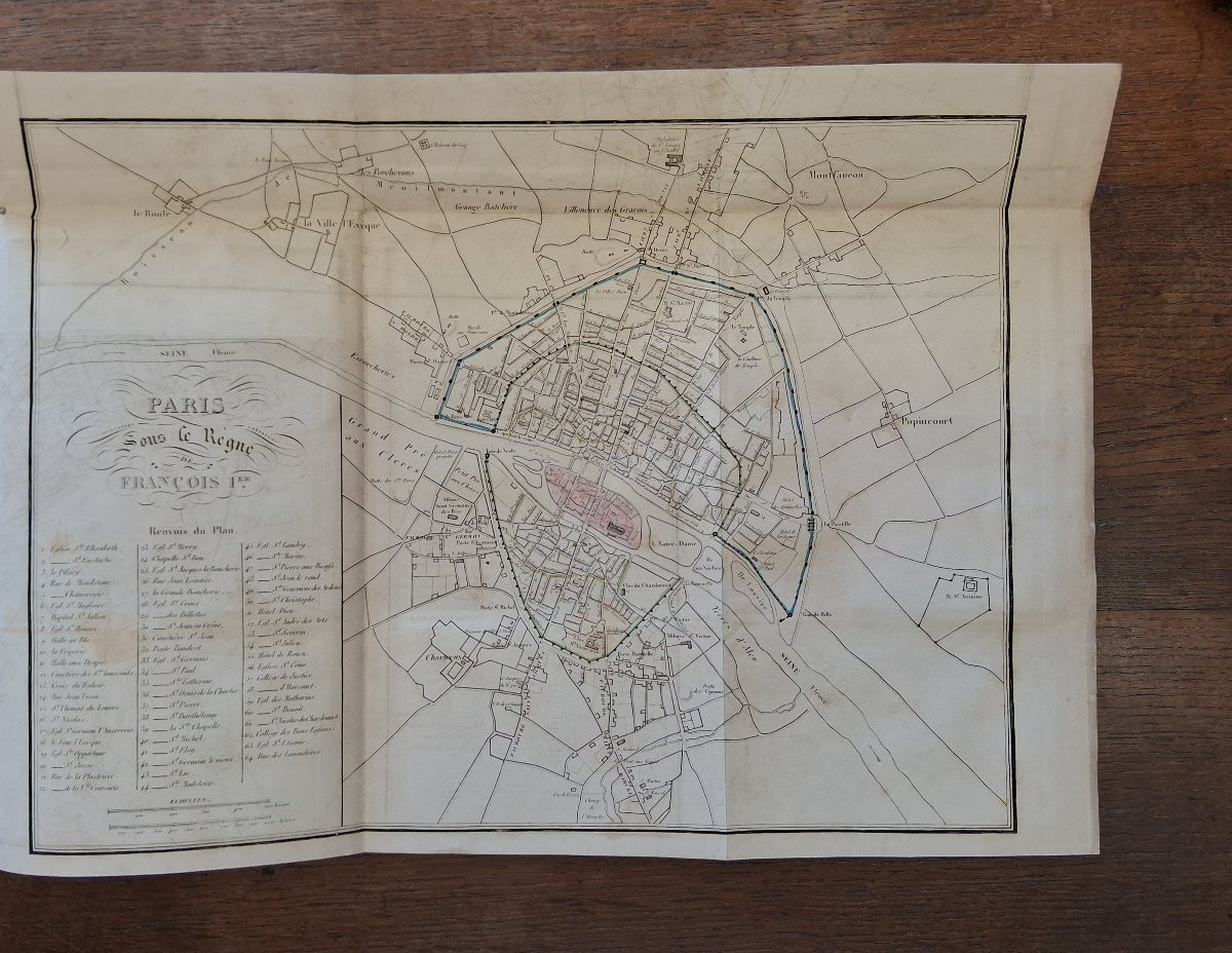 History Of Paris / Atlas- 1839-photo-4