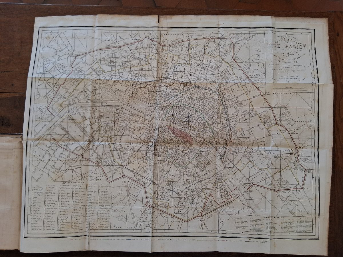 History Of Paris / Atlas- 1839-photo-5