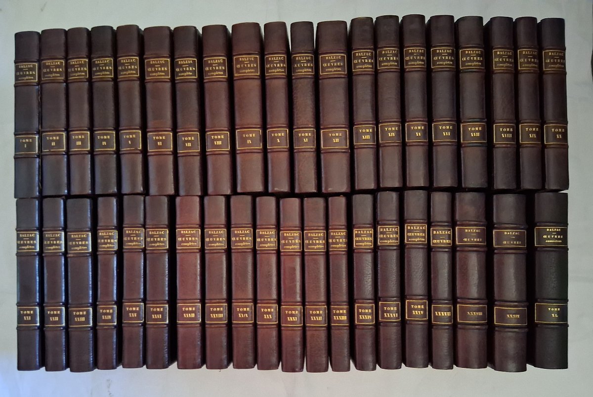 Complete Works Of Honoré De Balzac / 1912-1940