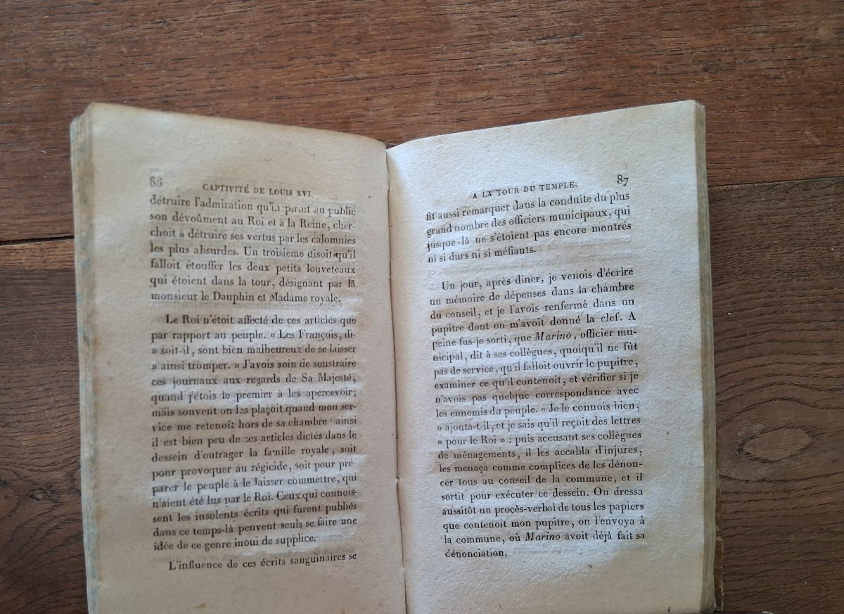 Journal De Ce Qui S'est Passé à La Tour Du Temple Pendant La Captivité De Louis XVI / 1825-photo-4