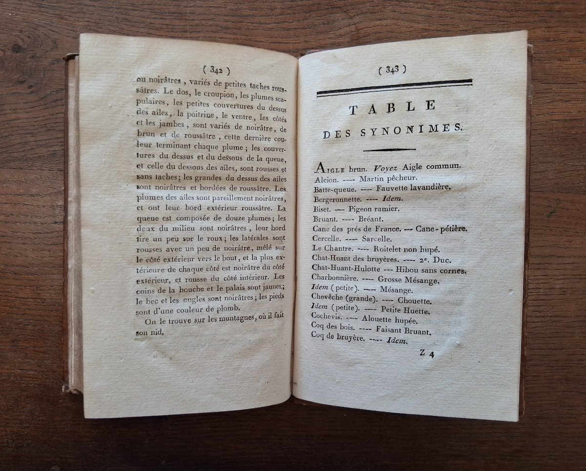 Essai zoologique sur l'Auvergne ou histoire naturelle  par Delarbre  / 1798-photo-2