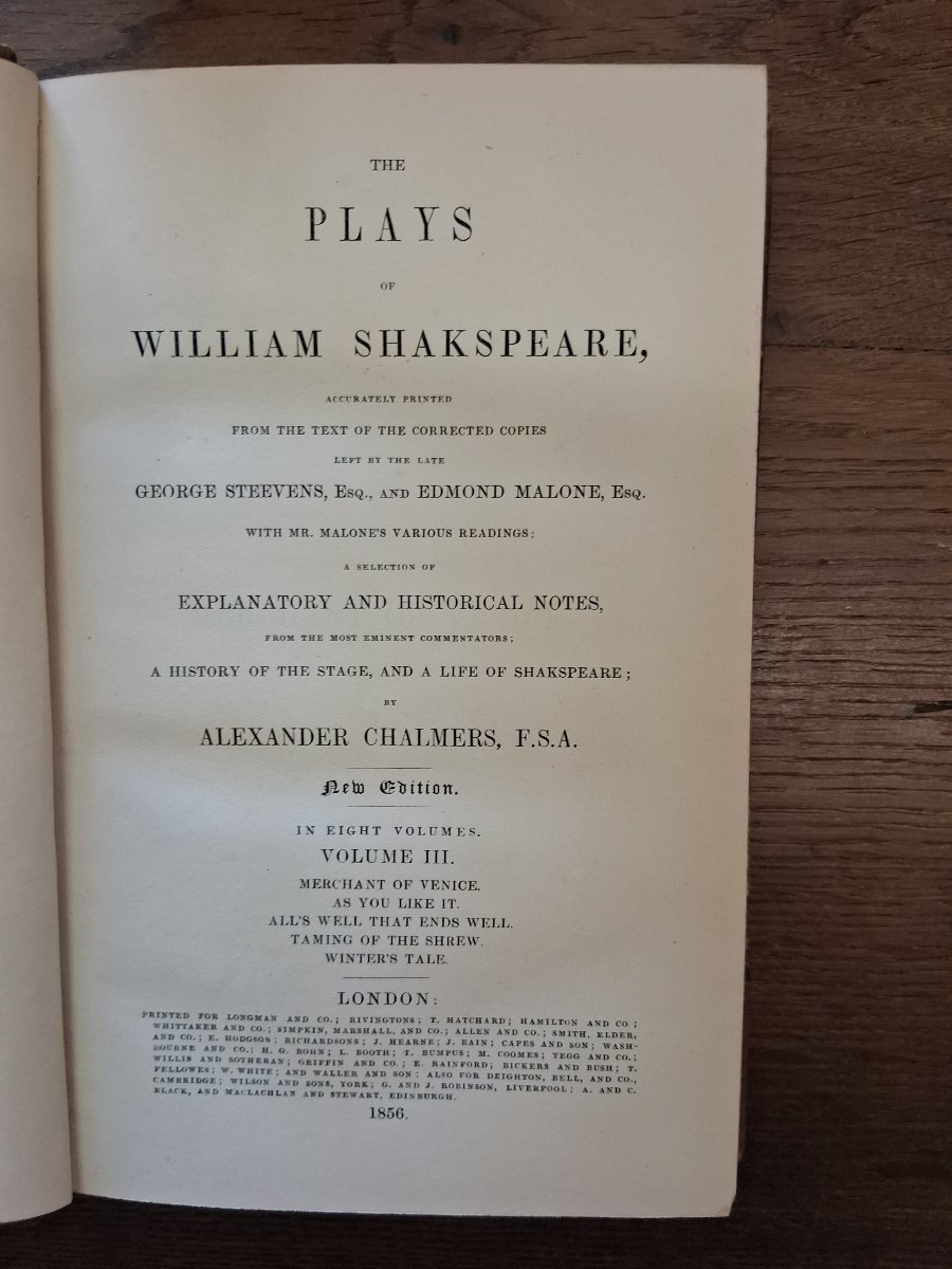 The plays of William Shakspeare / 1856-photo-4
