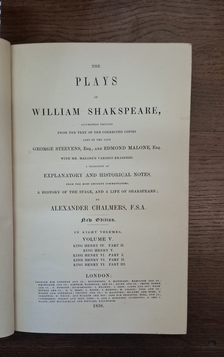 The plays of William Shakspeare / 1856-photo-2