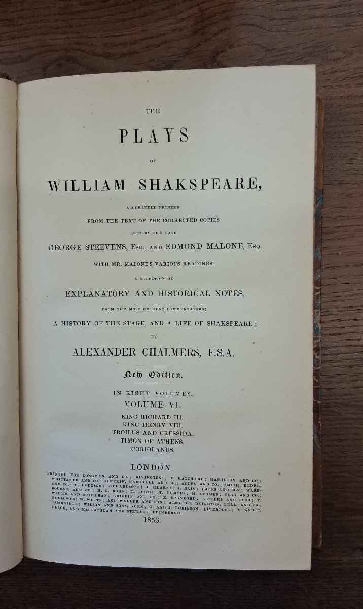 The plays of William Shakspeare / 1856-photo-3