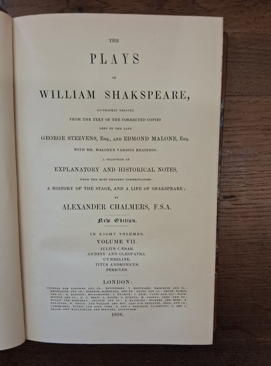 The plays of William Shakspeare / 1856-photo-5