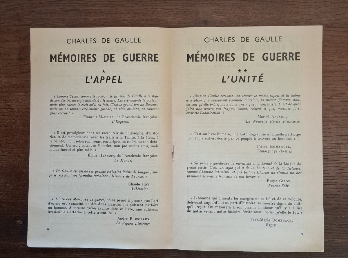 Mémoires de Guerre / Charles de Gaulle  -photo-8