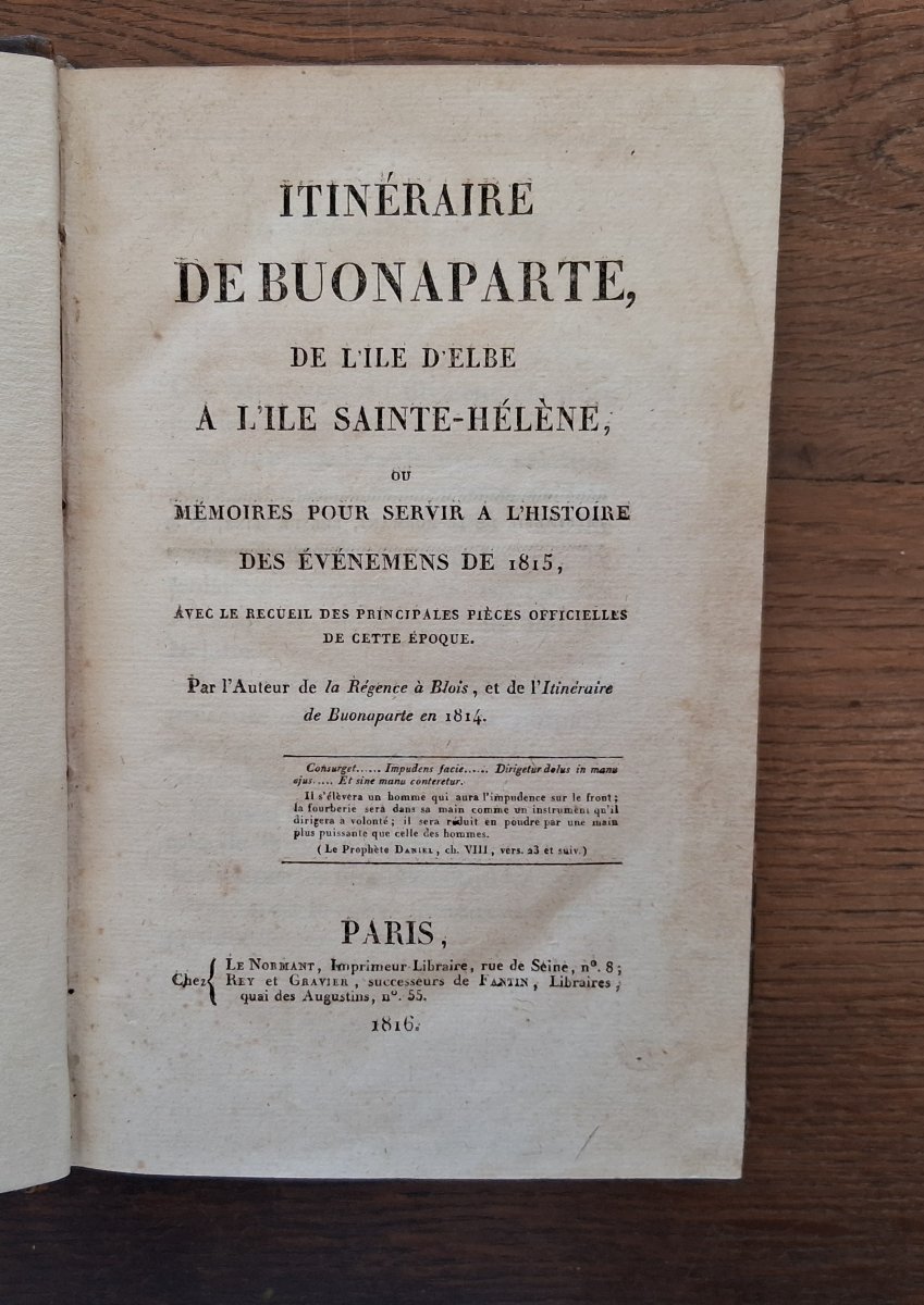 2 livres sur Napoléon / 1811-1816-photo-2