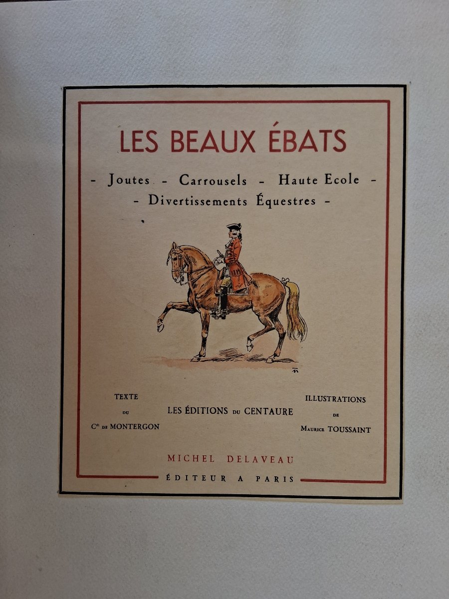 Les Beaux ébats / Commander Of Montergon - 1933-photo-5