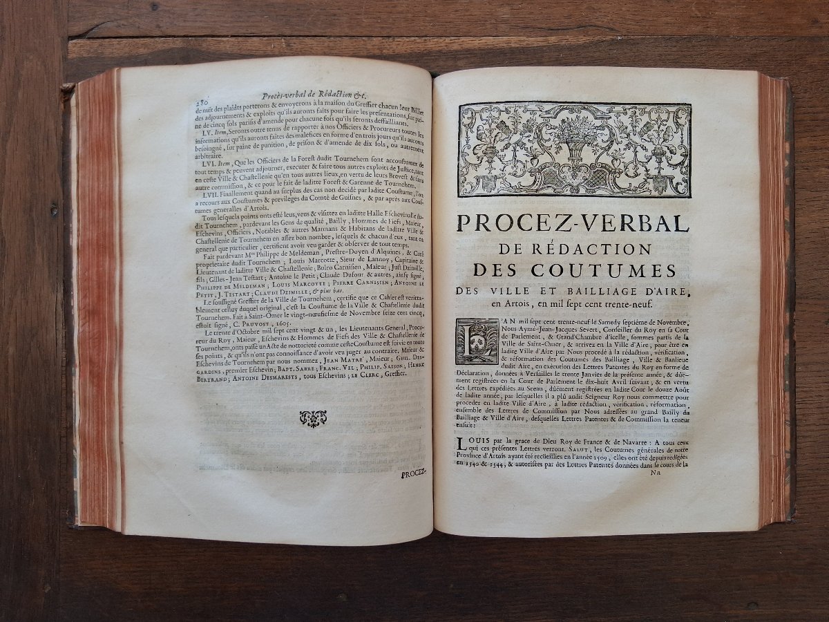 Coutumes locales des bailliages de Saint Omer /  1744-photo-2