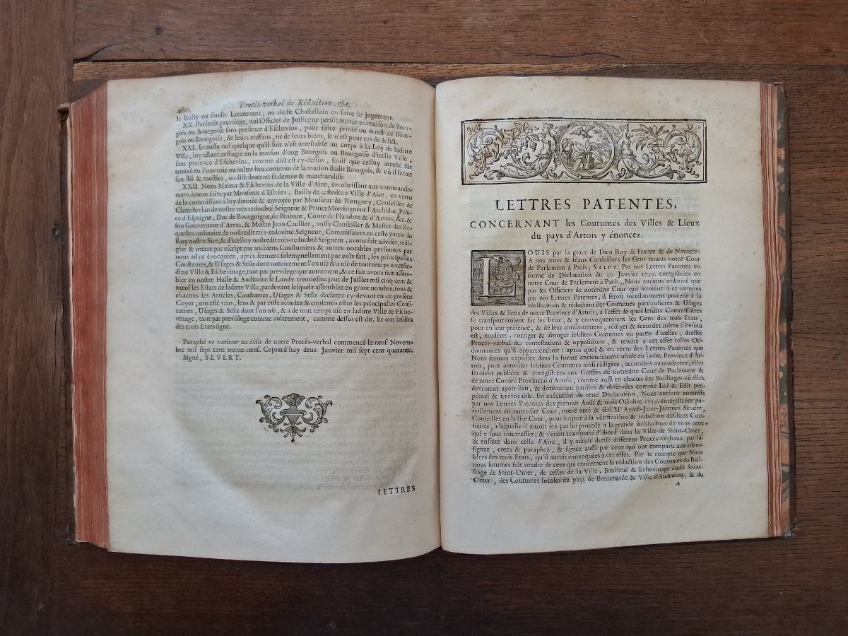 Coutumes locales des bailliages de Saint Omer /  1744-photo-4