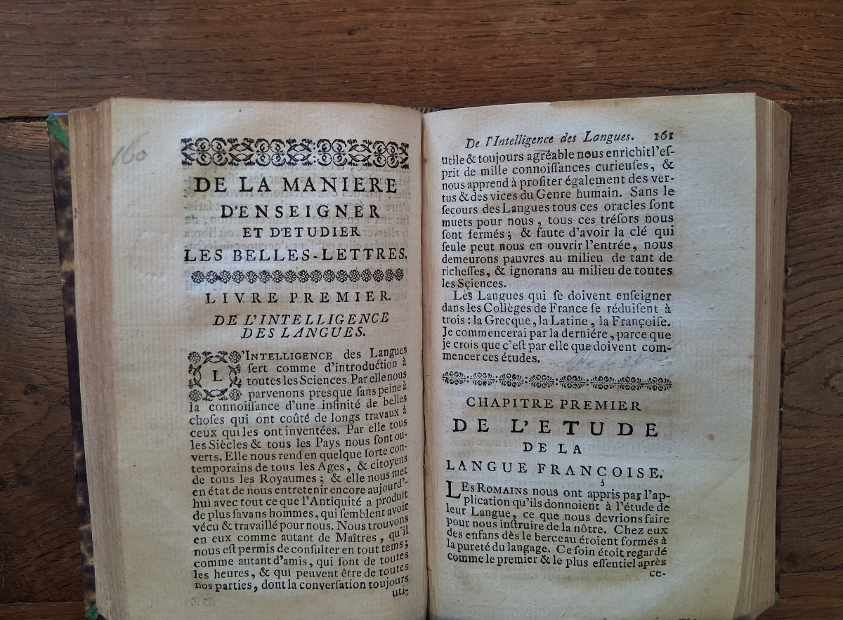 On The Method Of Teaching And Studying Literature By Rollin / 1788-photo-3