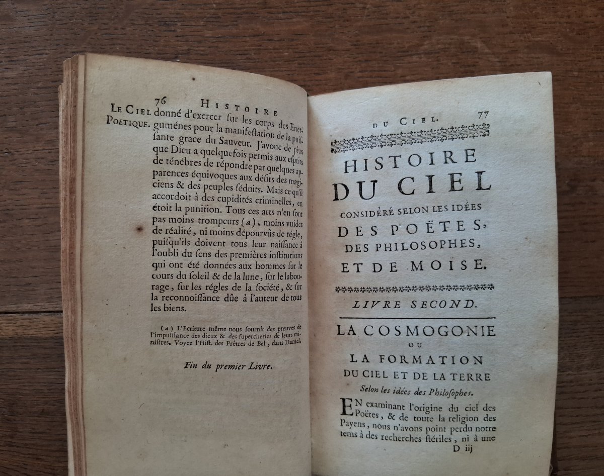 History Of The Heavens By Abbé Pluche / 1739-photo-5