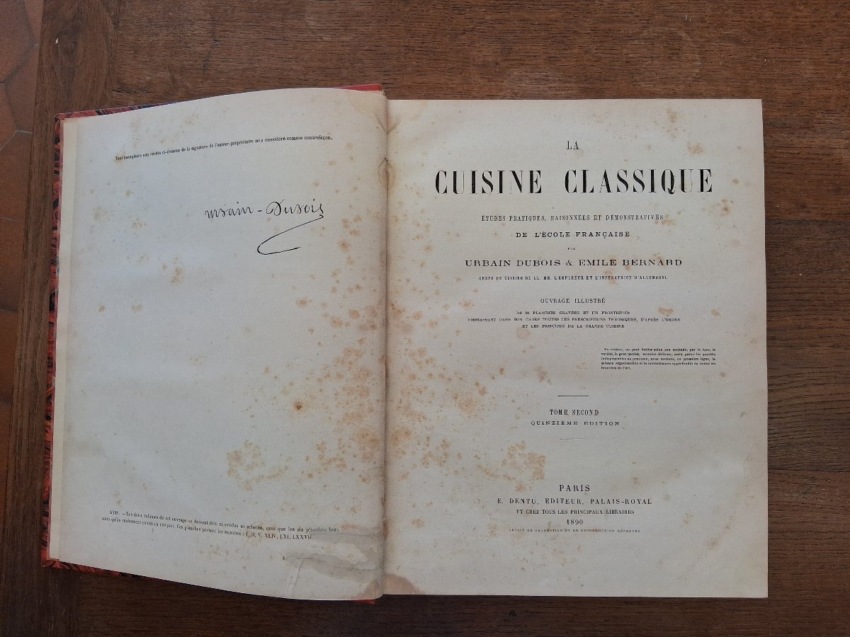 La cuisine française / Dubois et Bernard  - 1890-photo-4