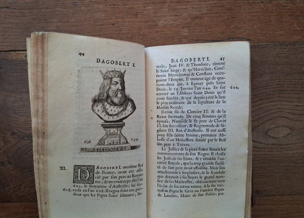 A Methodical Summary Of The History Of France By M. De Brianville / 1726 -photo-2