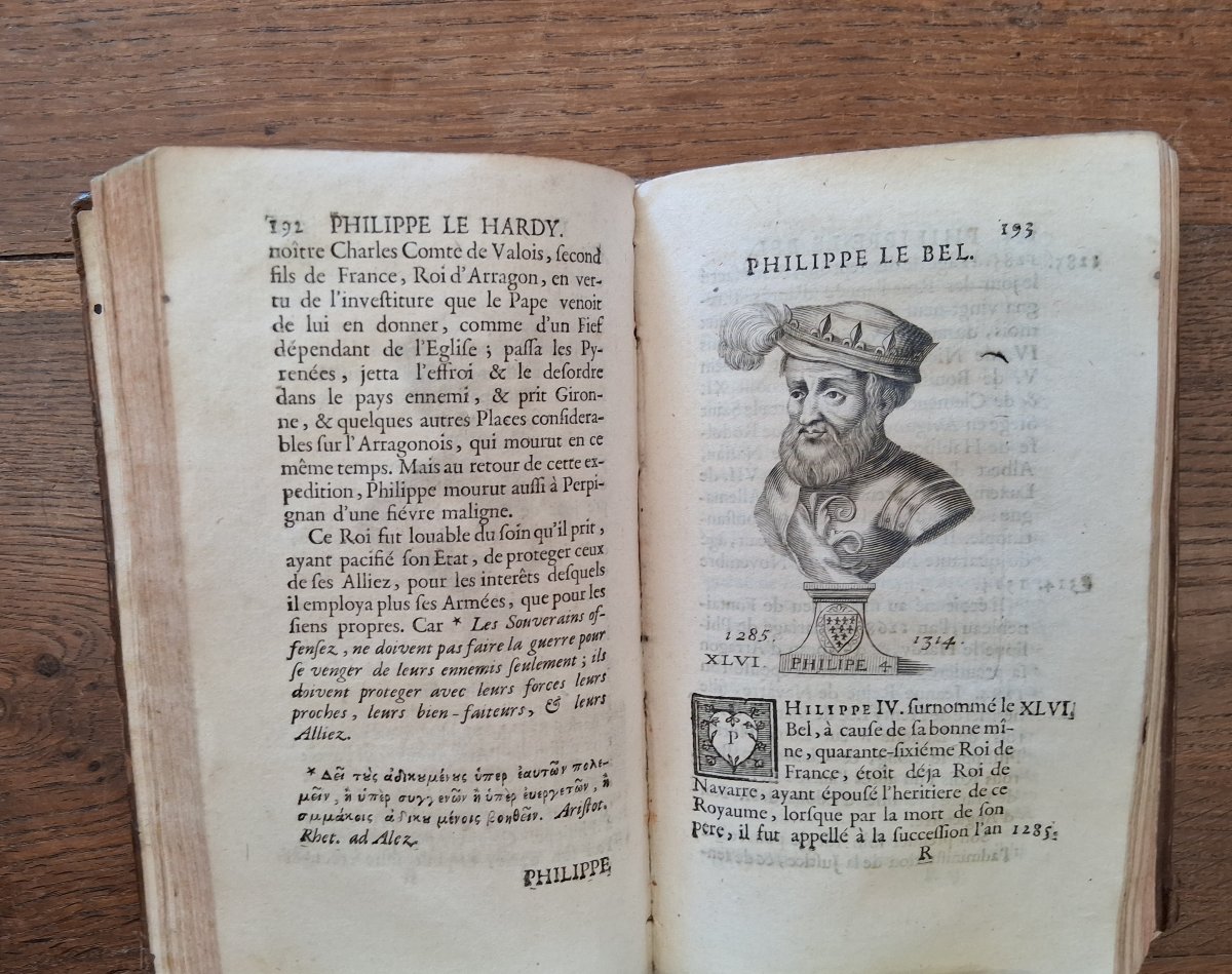 A Methodical Summary Of The History Of France By M. De Brianville / 1726 -photo-2