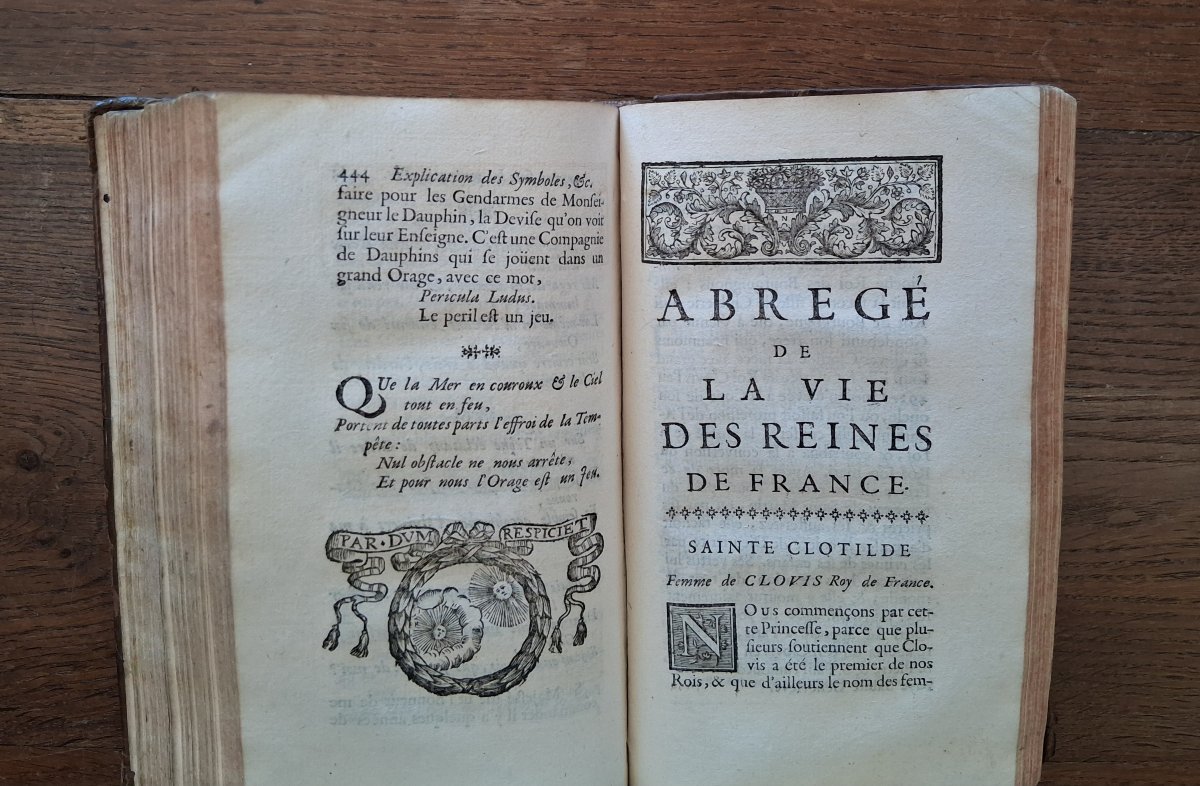 A Methodical Summary Of The History Of France By M. De Brianville / 1726 -photo-5