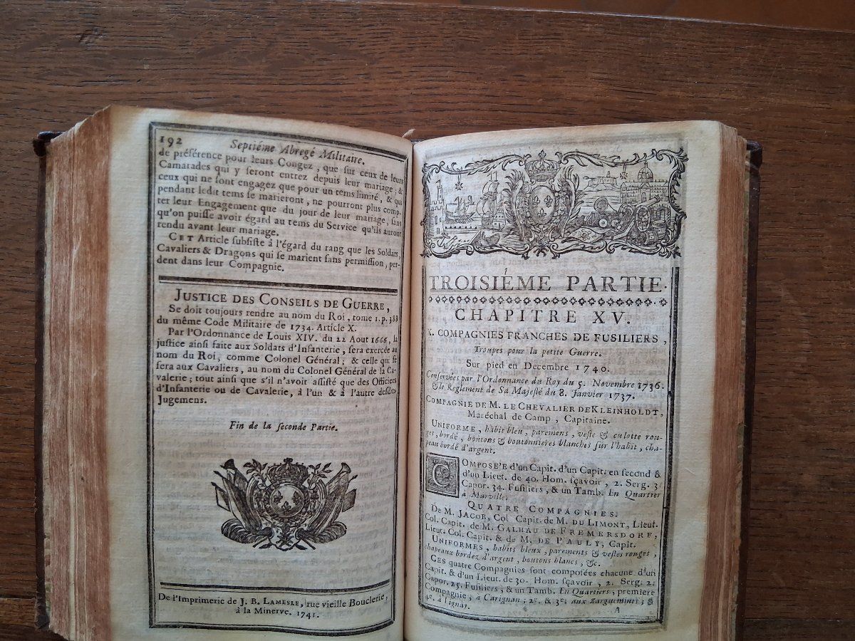 Seventh Summary Of The General Map Of The French Military  / 1741-photo-4