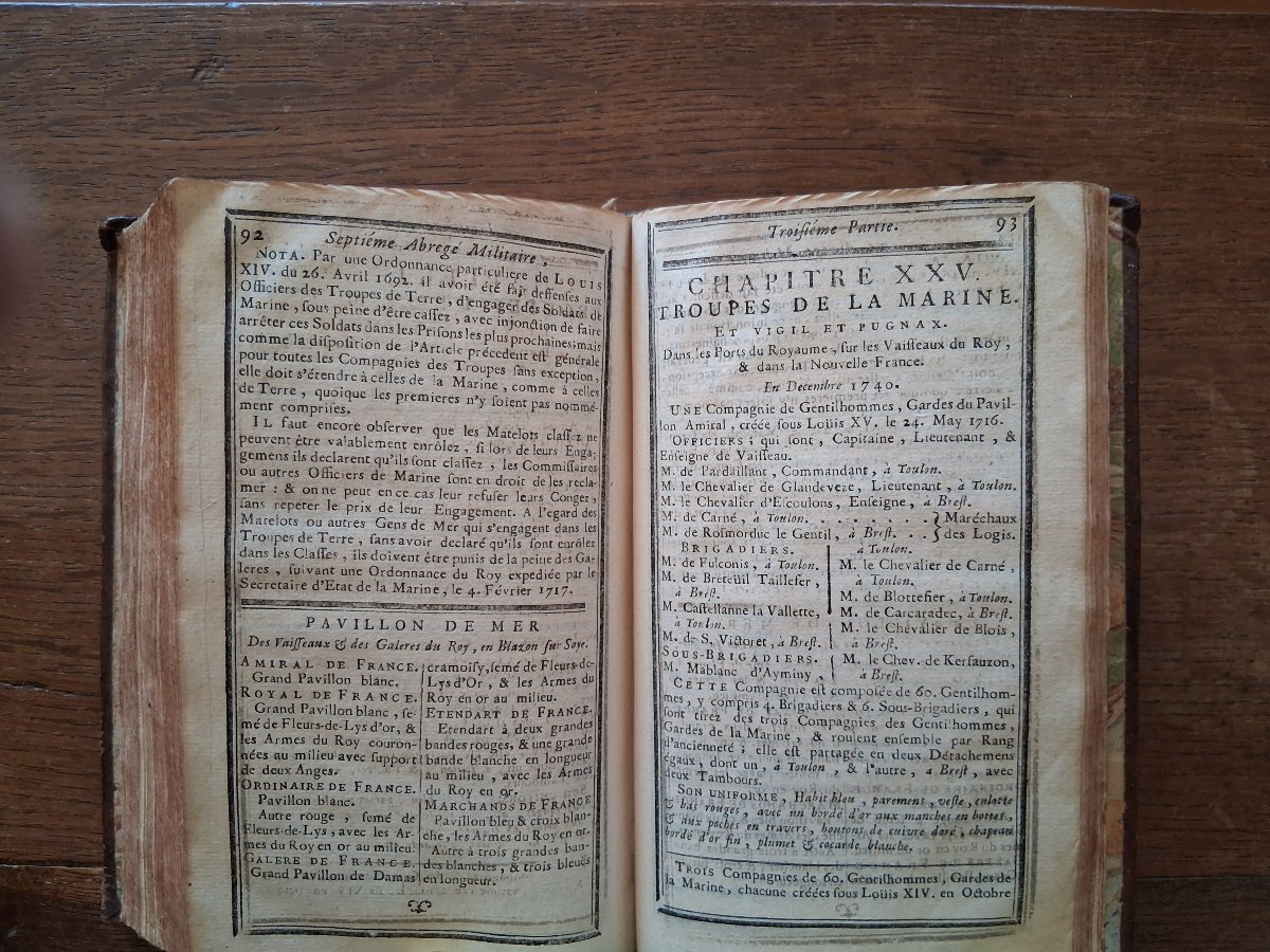 Seventh Summary Of The General Map Of The French Military  / 1741-photo-5