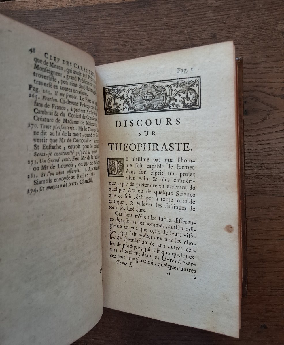 Les caractères de Théophraste par de la Bruyère  /  1754-photo-3