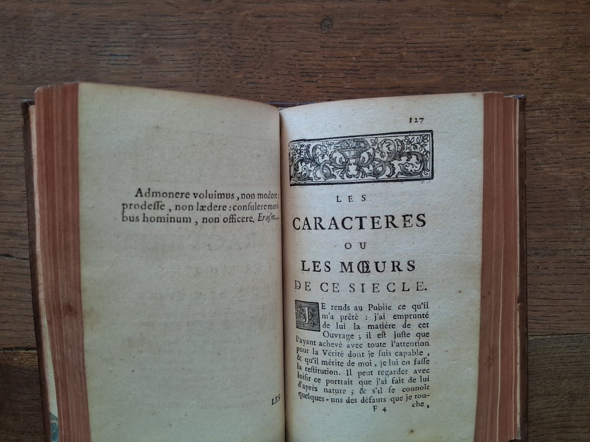 Les caractères de Théophraste par de la Bruyère  /  1754-photo-4
