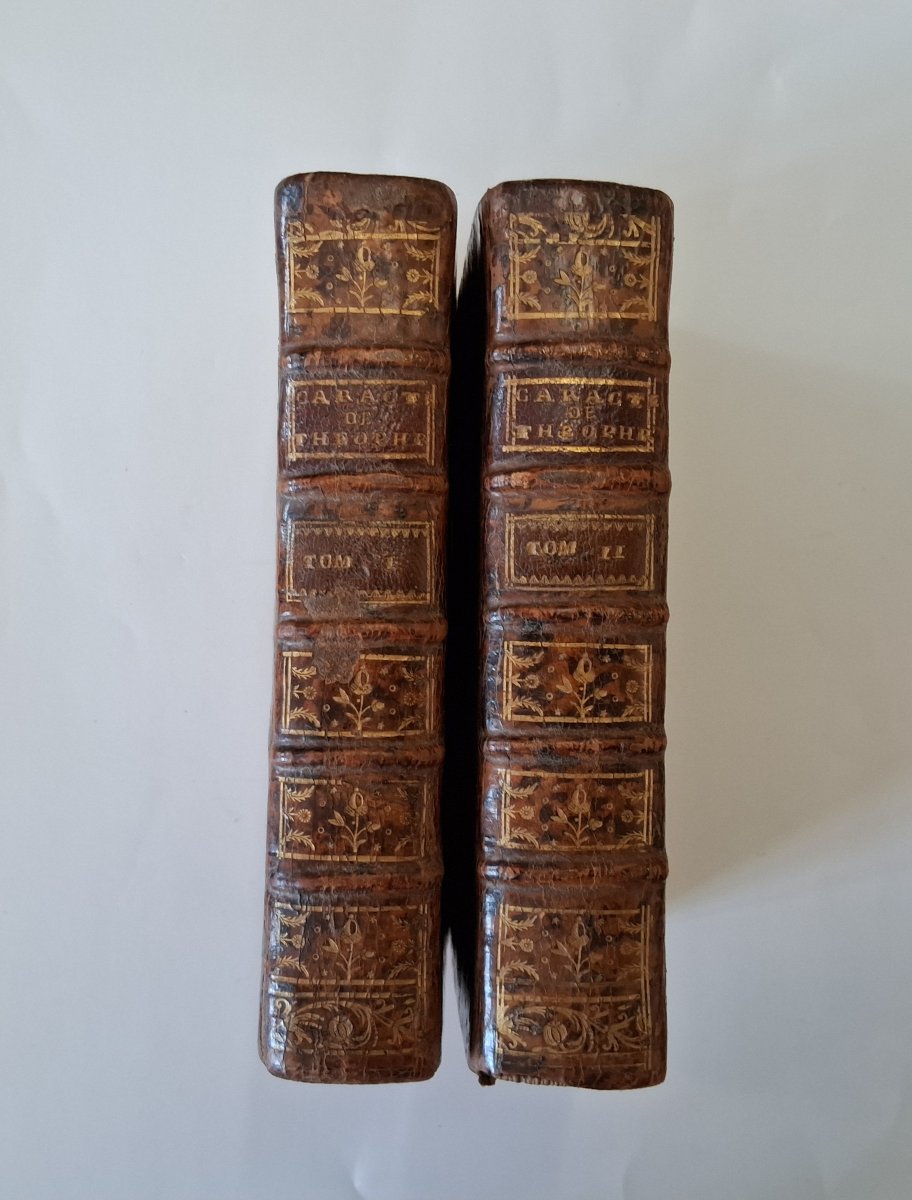 Les caractères de Théophraste par de la Bruyère  /  1754