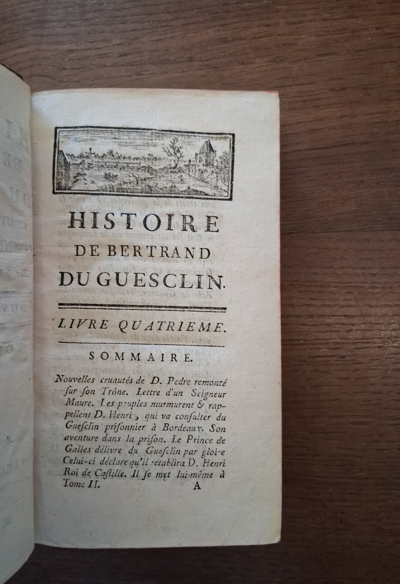 The Life Of Bertrand Du Guesclin By Guyard De Berville  /  1789-photo-4
