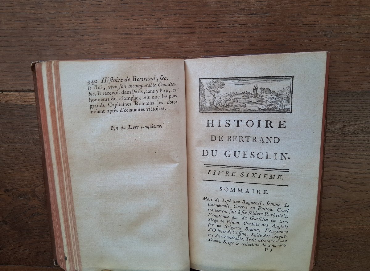 The Life Of Bertrand Du Guesclin By Guyard De Berville  /  1789-photo-6