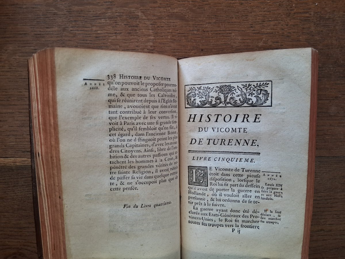 Histoire du Vicomte de Turenne  par Raguenet  /  1772-photo-3
