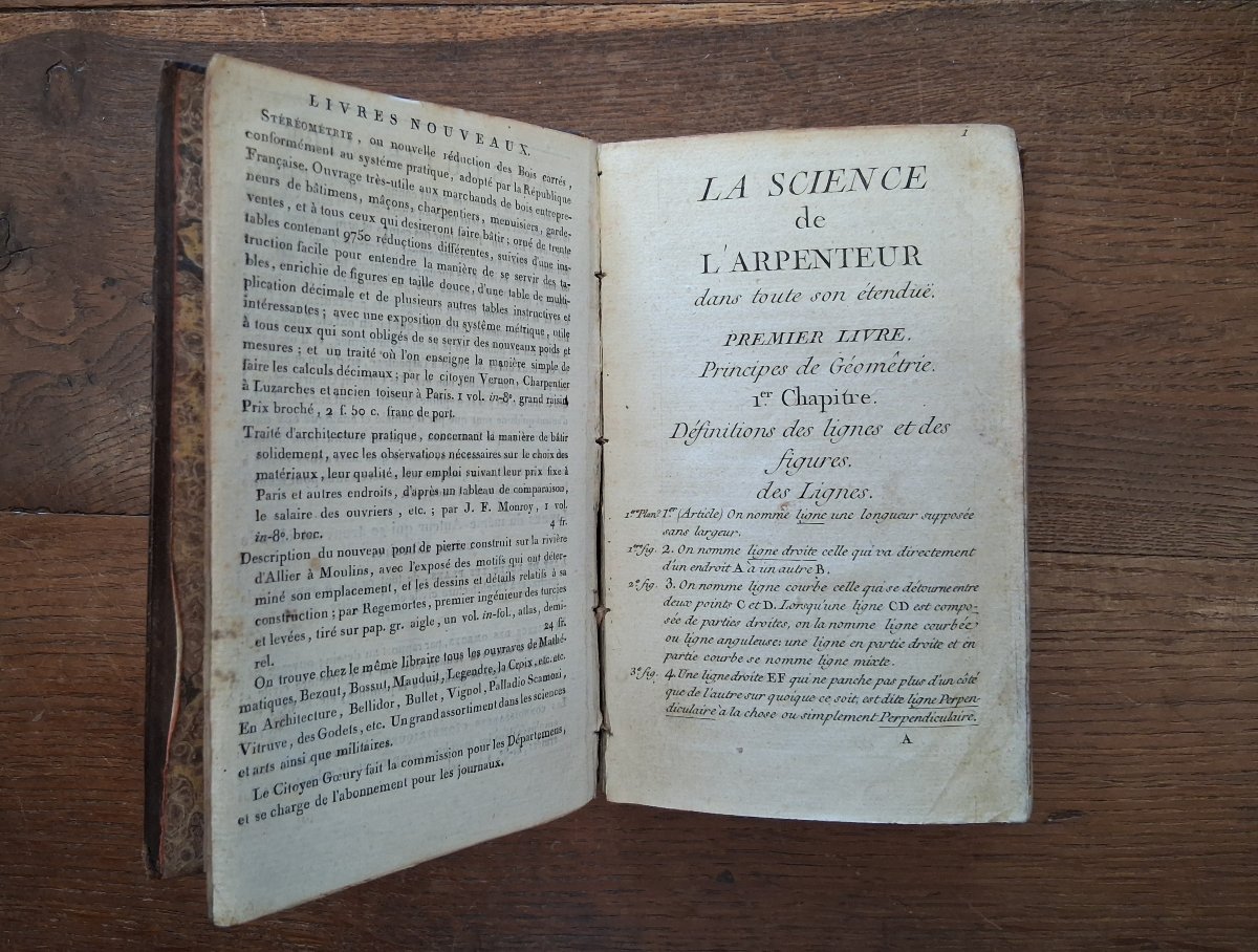 La science de l'Arpenteur par Dupain de Montesson / 1800-photo-2