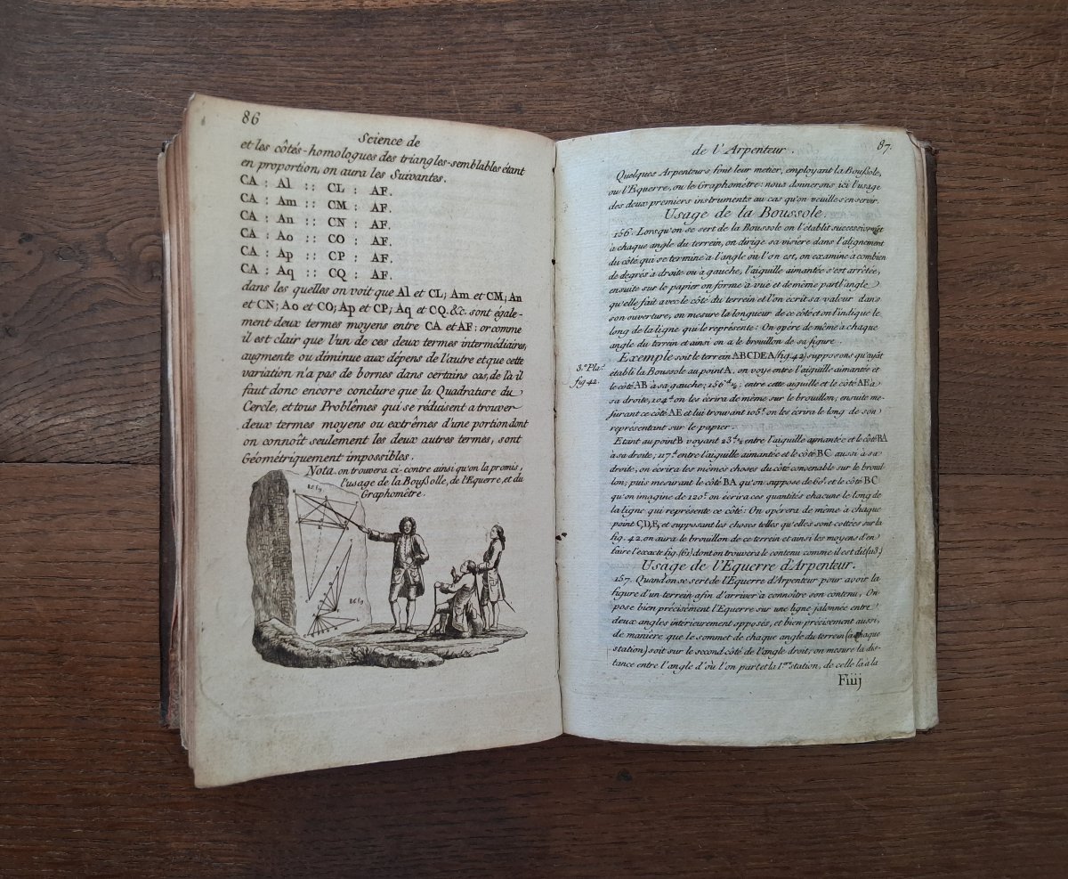 La science de l'Arpenteur par Dupain de Montesson / 1800-photo-2