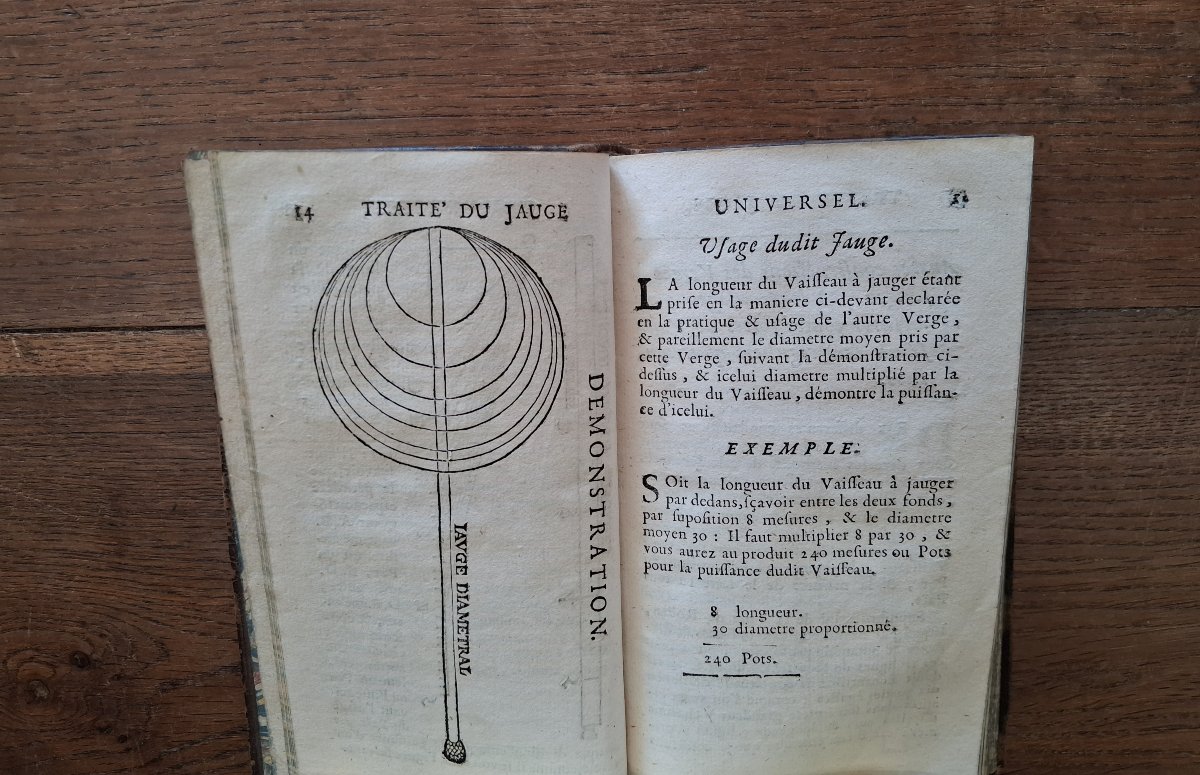 Traité du Jauge universel par Antoine Moitoiret de Blainville / 1698-photo-3