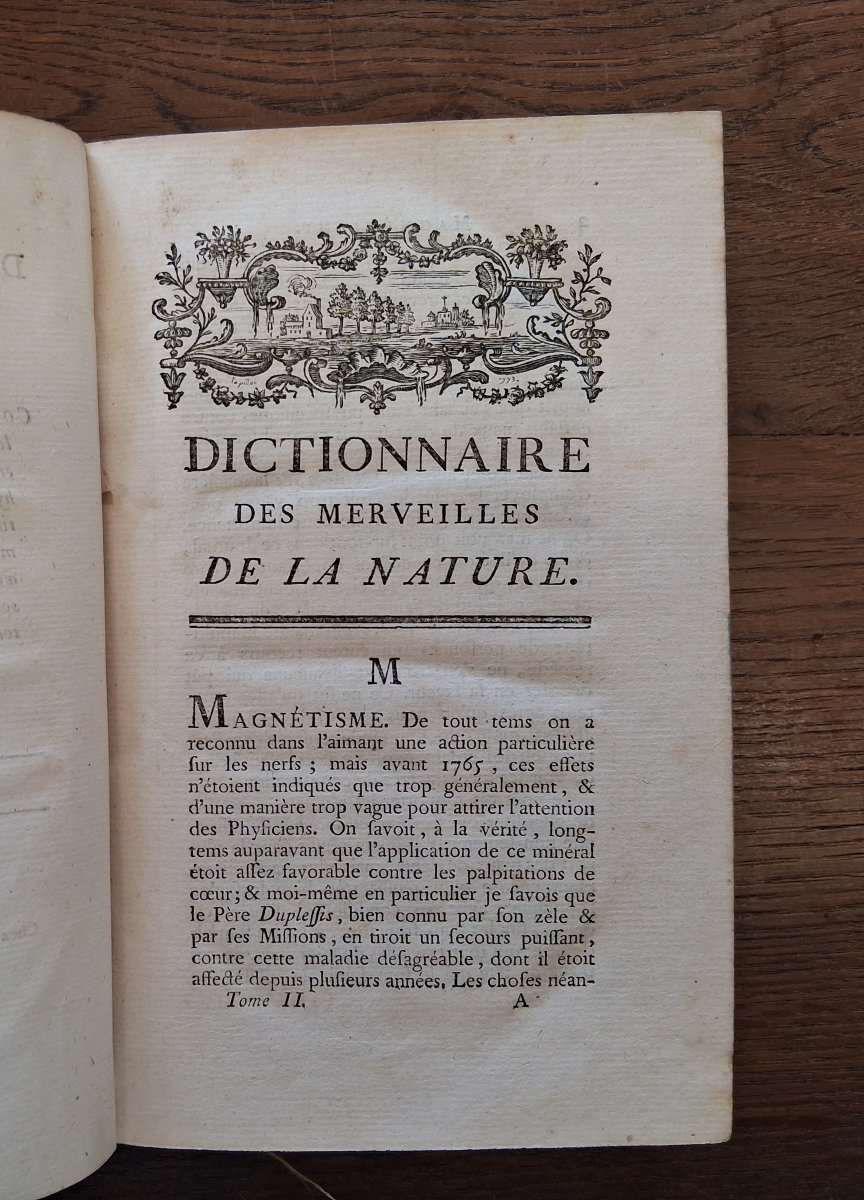 Dictionnaire des merveilles de la nature par Sigaud de la Fond  / 1790-photo-3