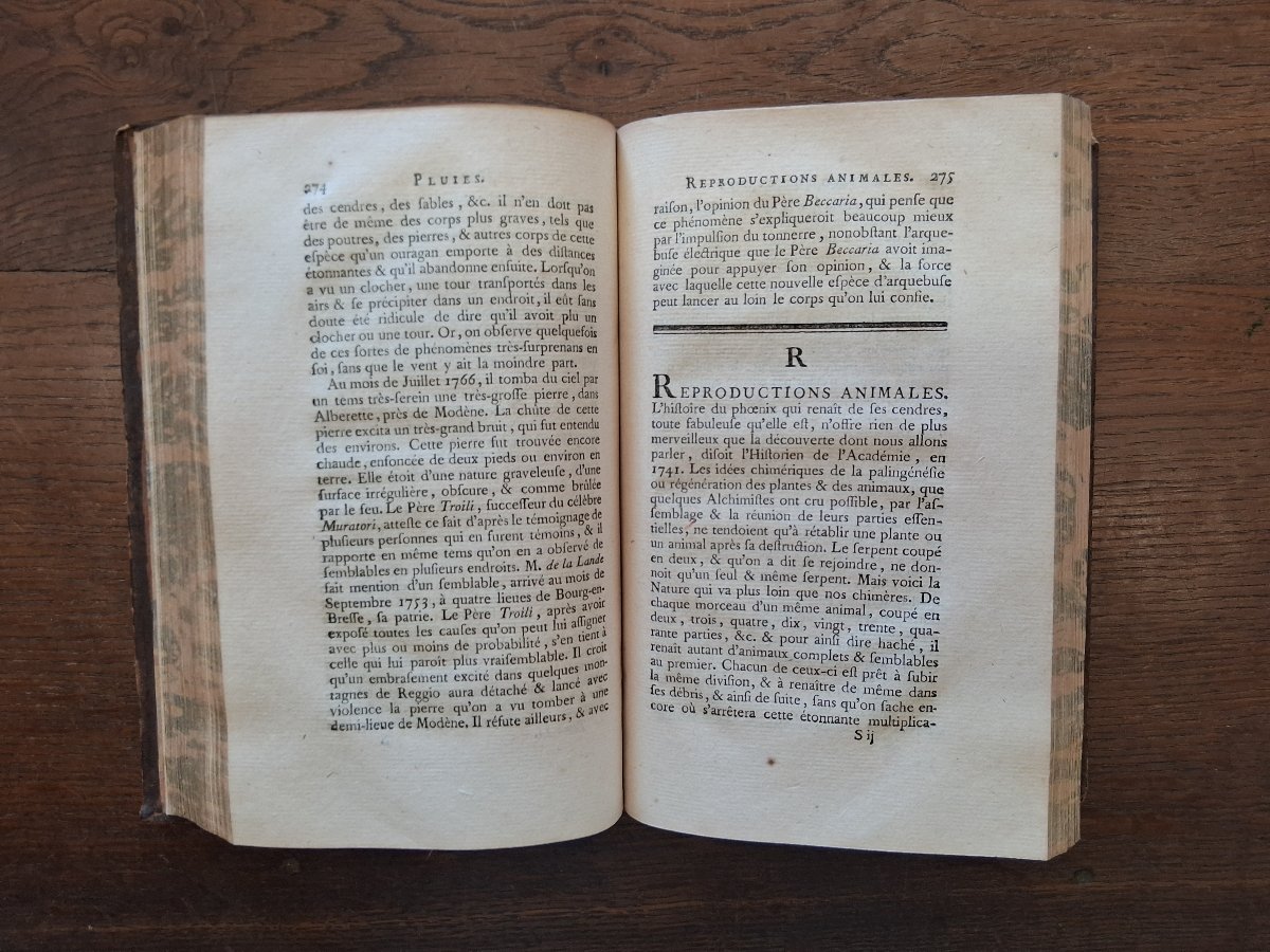Dictionnaire des merveilles de la nature par Sigaud de la Fond  / 1790-photo-5