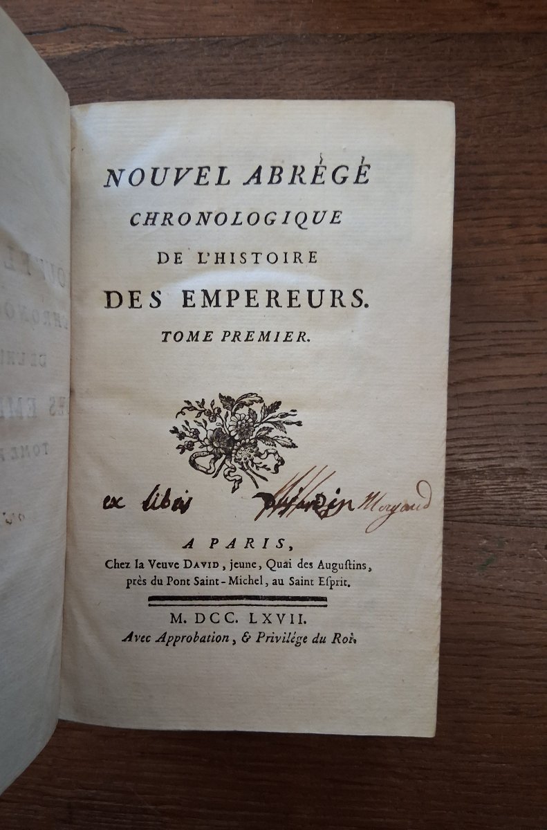 New Chronological Summary Of The History Of The Emperors  / 1767-photo-2