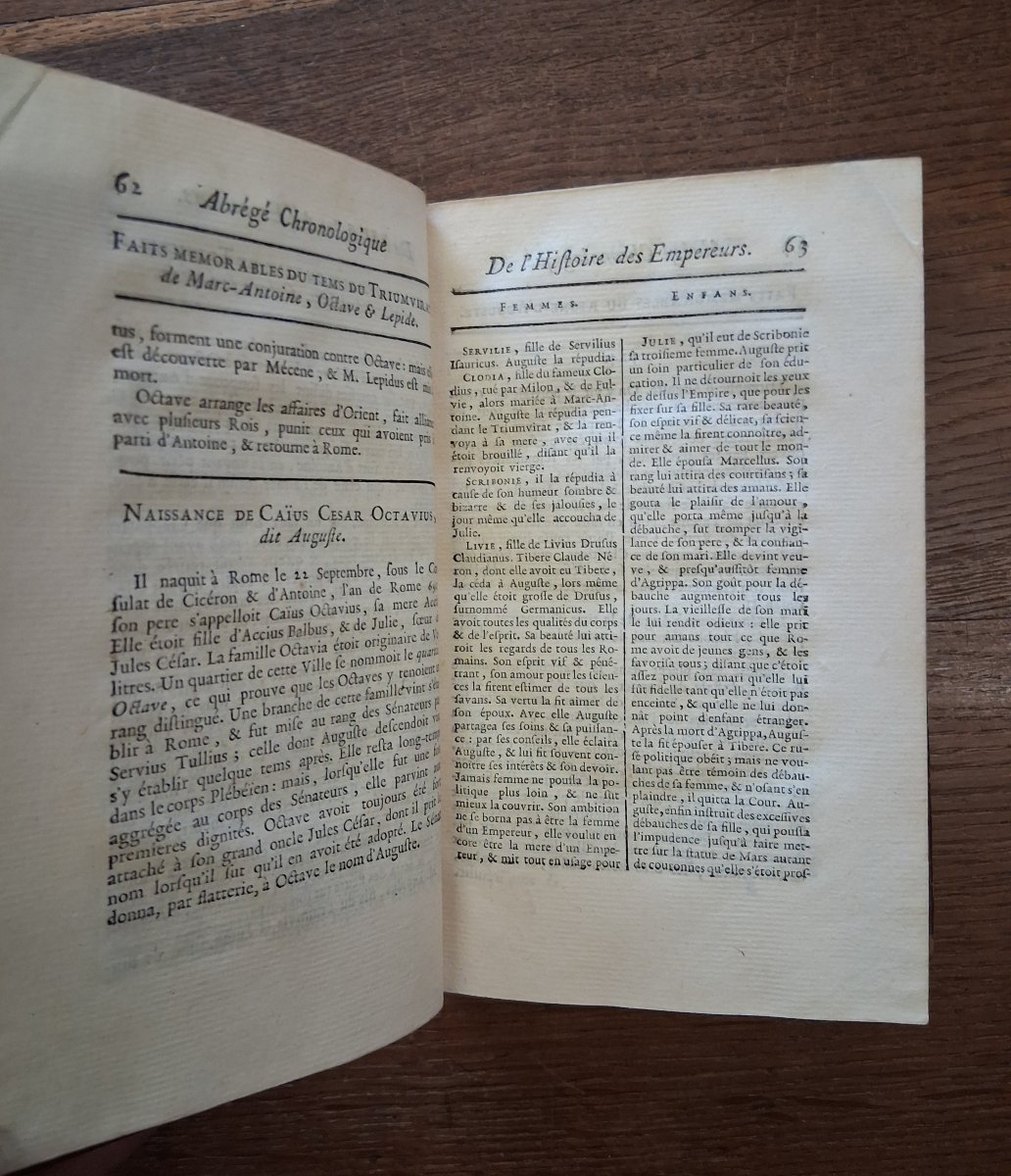 New Chronological Summary Of The History Of The Emperors  / 1767-photo-3