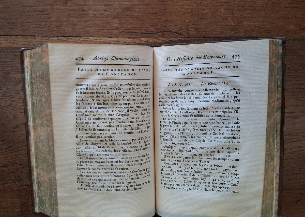 New Chronological Summary Of The History Of The Emperors  / 1767-photo-2