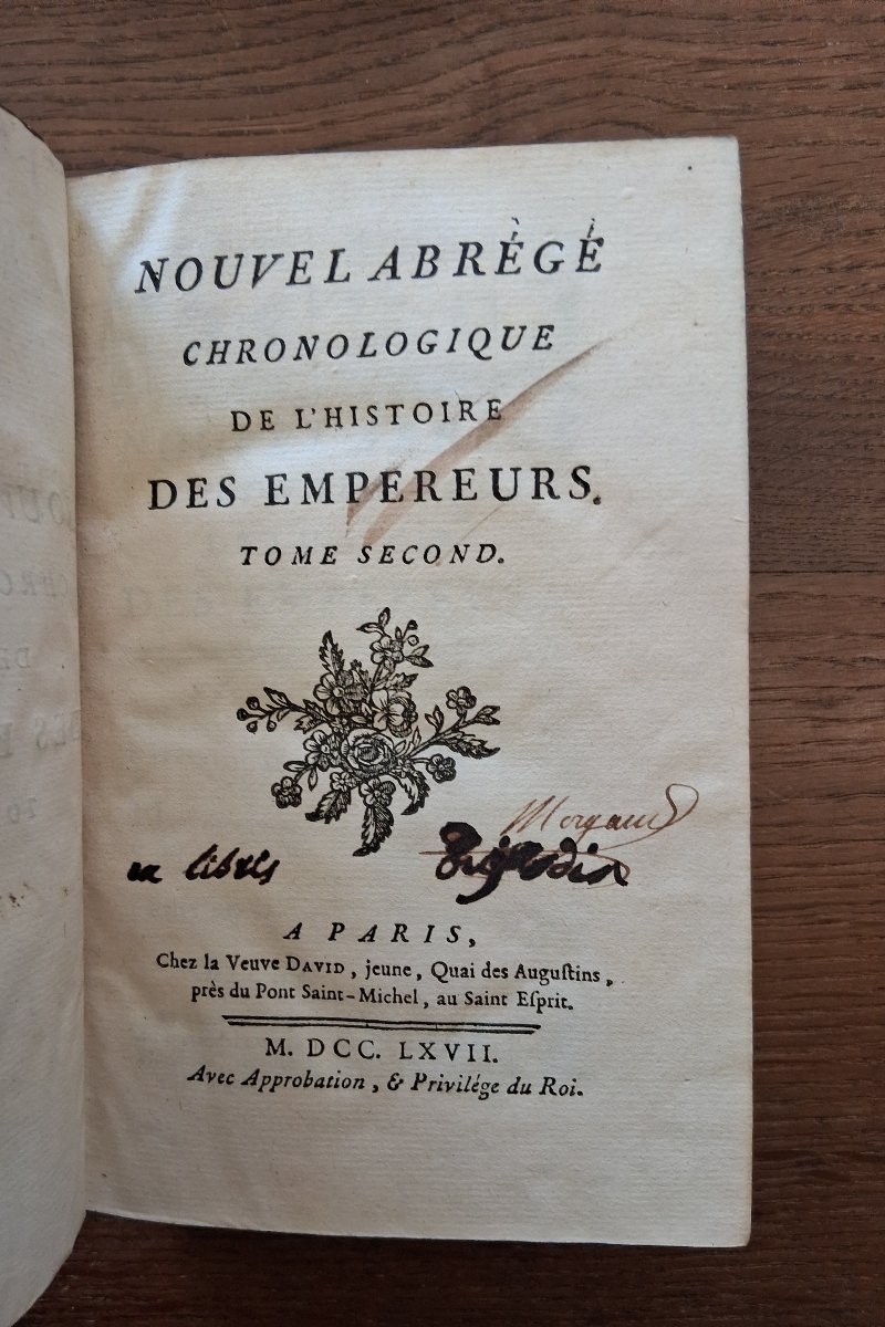 New Chronological Summary Of The History Of The Emperors  / 1767-photo-3