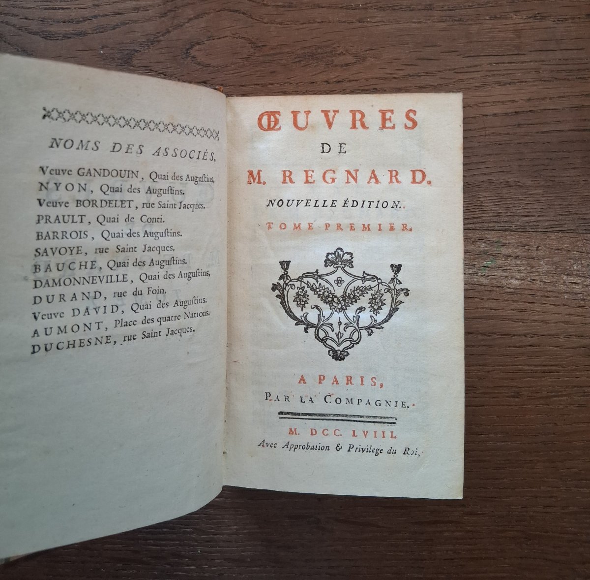 Works By Regnard  /  1758-photo-2
