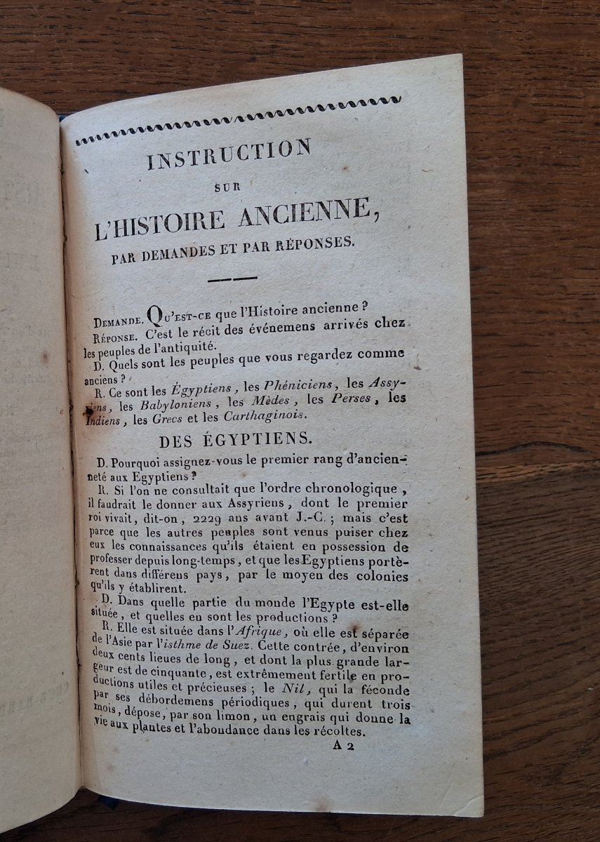 Instruction sur l'histoire de France et sur l'histoire romaine par Le Ragois  / 1824-photo-3