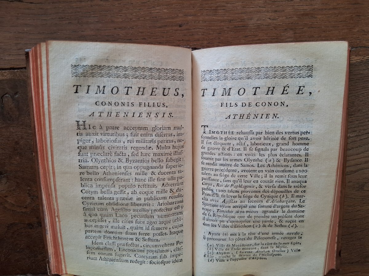 The Lives Of The Great Commanders Of Antiquity By Cornelius Nepos  / 1781-photo-1