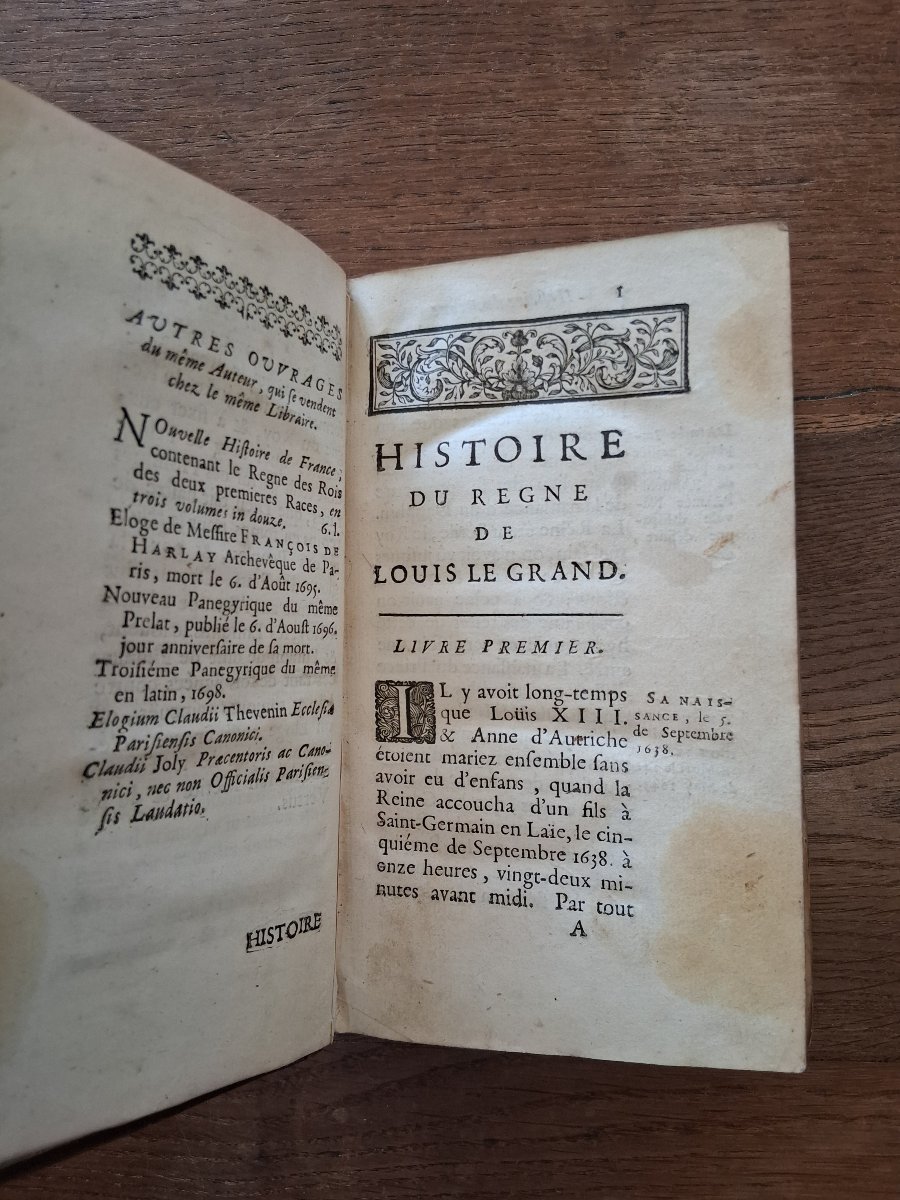 Histoire du règne  de Louis le Grand  / 1701-photo-2