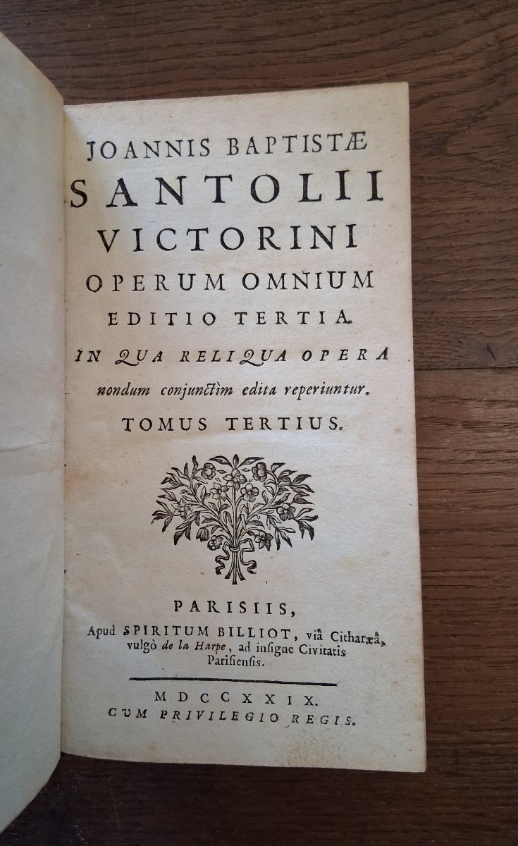 Joannis Baptistae - santolii Victorini  /  1729-photo-4