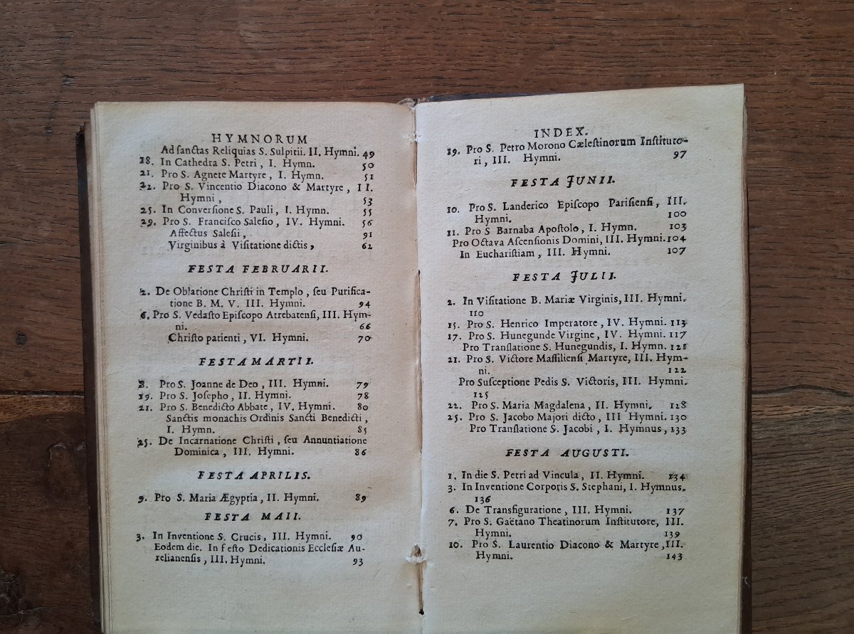 Hymni Sacri Et Novi - Victorino Santolio / 1698-photo-3