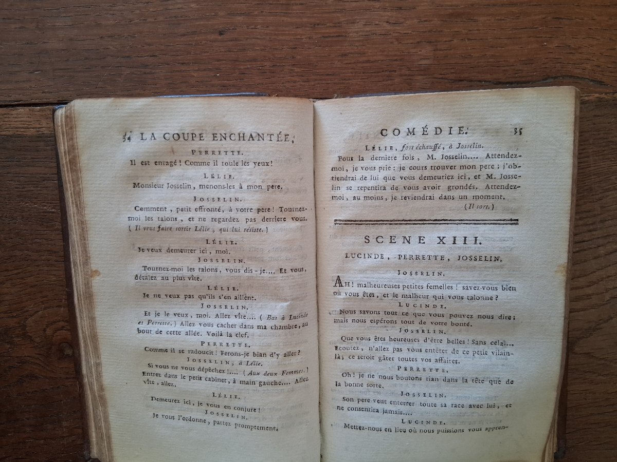 Dramatic Masterpieces By Jean De La Fontaine And The Beauchamps / 1791-photo-2