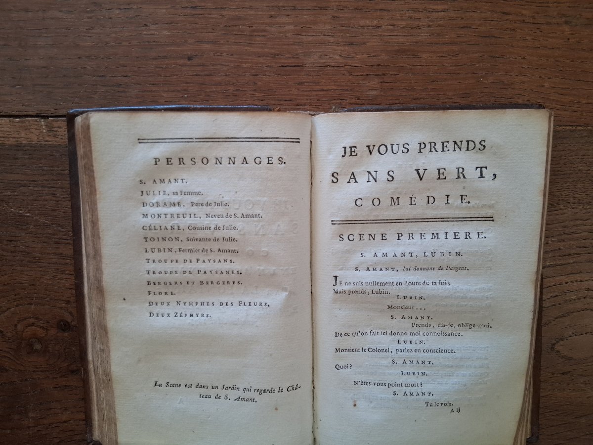 Dramatic Masterpieces By Jean De La Fontaine And The Beauchamps / 1791-photo-3