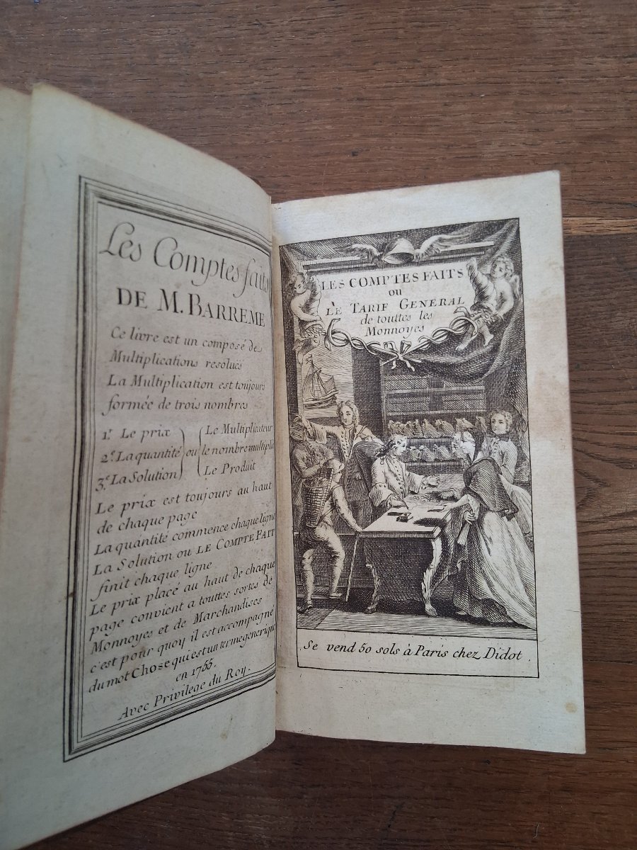 The Accounts Of Mr. Barreme   /  1755