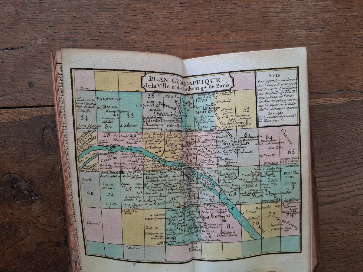 Plan Topographique et Raisonné de Paris  /  1758-photo-3